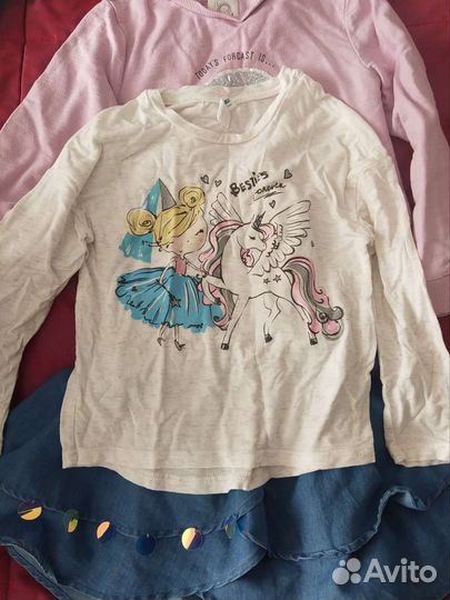 Комплект из трёх вещей размер 110-116