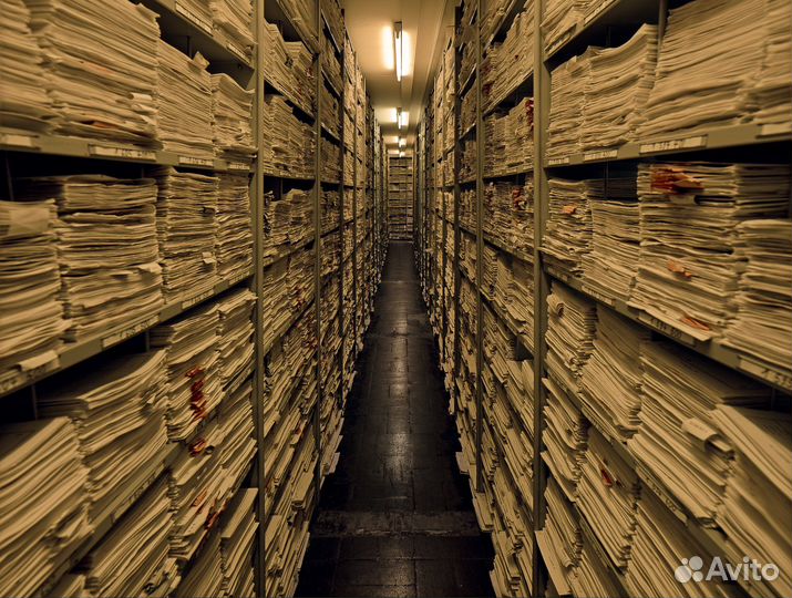 Вывоз пленки, утилизация архива