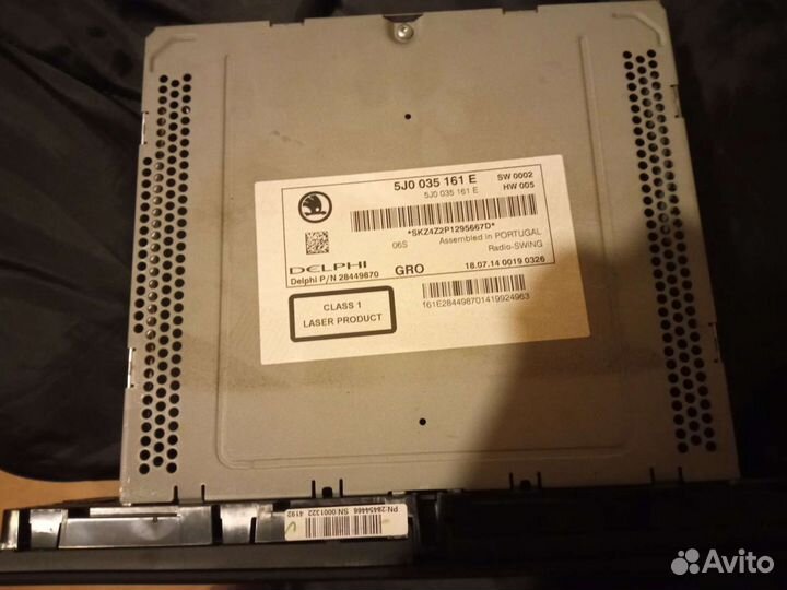 Автомобильная магнитола на Skoda Rapid