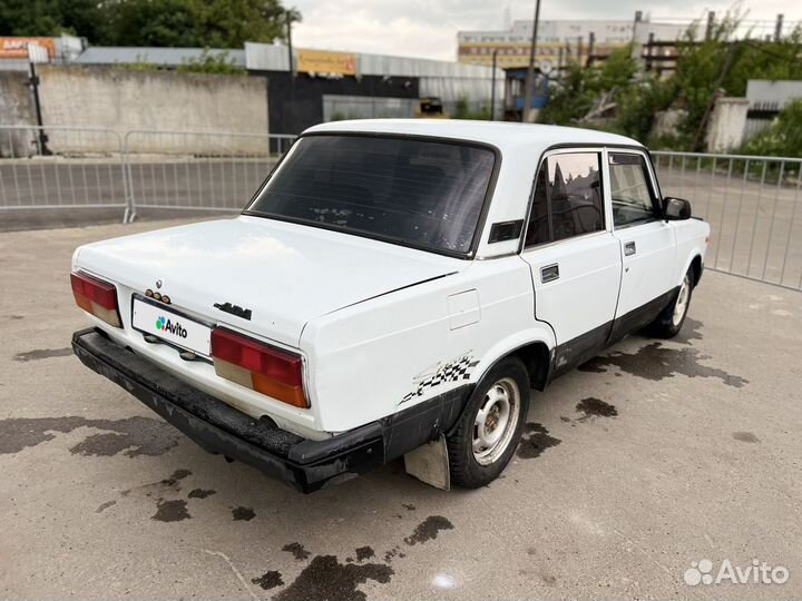 ВАЗ 2107 1.6 МТ, 2005, 89 300 км