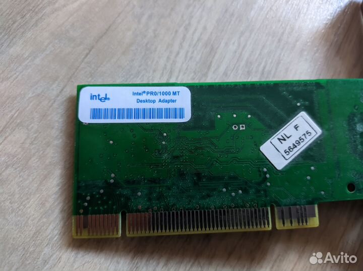 Сетевая карта intel PRO/1000 MT