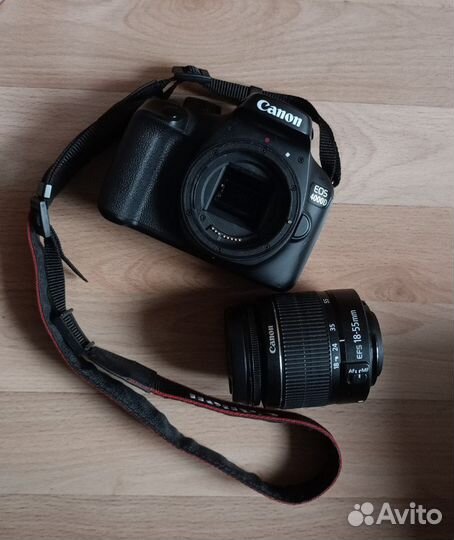 Зеркальный фотоаппарат canon eos 4000d
