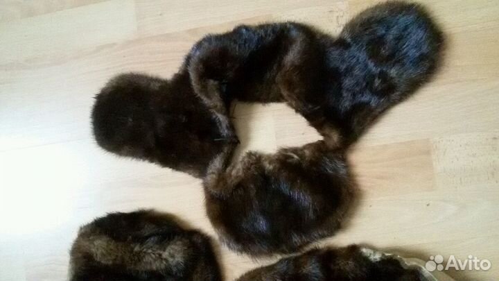 Меховые кусочки норки