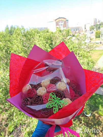 Шоколадные букеты