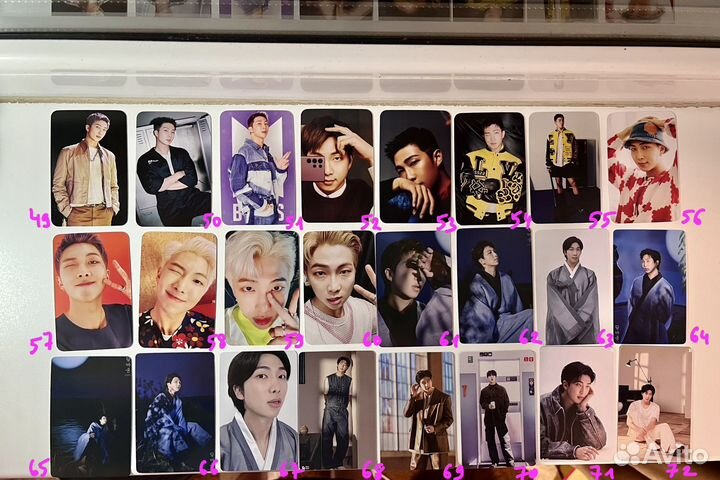 BTS карты Намджуна неофф