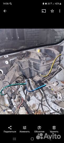 Корпус отопителя на Вито 638