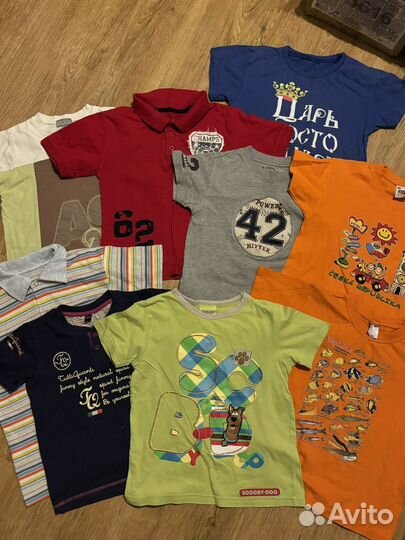 Футболки, водолазки, лонги р. 116