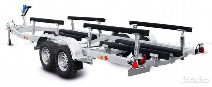Прицеп для лодки мзса L 8025-2.35 исп.602