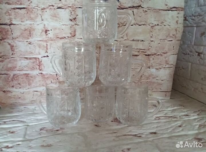 Хрустальные бокалы СССР