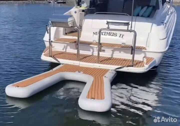 Надувной пантон для вейк борда или водных