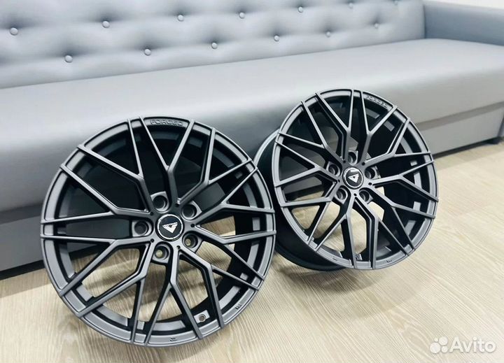 Диски VFF107 Carbon+Gray R17 5*114.3 на Mazda Kia