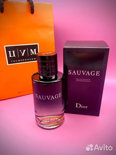 Dior sauvage parfume 100мл Эмираты