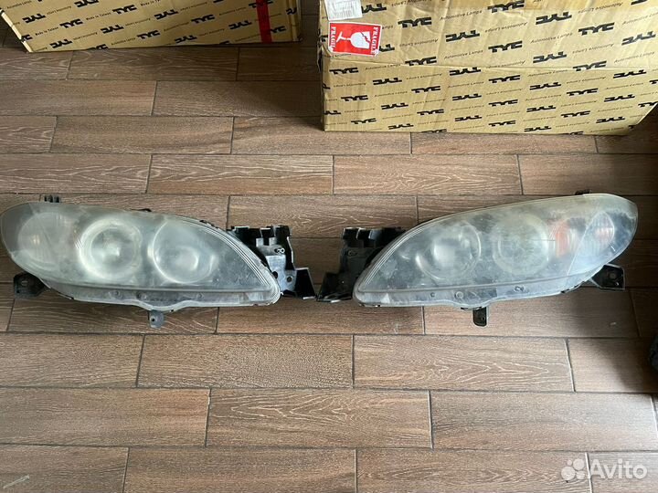 Фары на mazda 3 bk рестайлинг седан