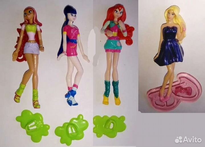 Винкс,Пикси,питомцы,Барби, феи,принцессы- киндер