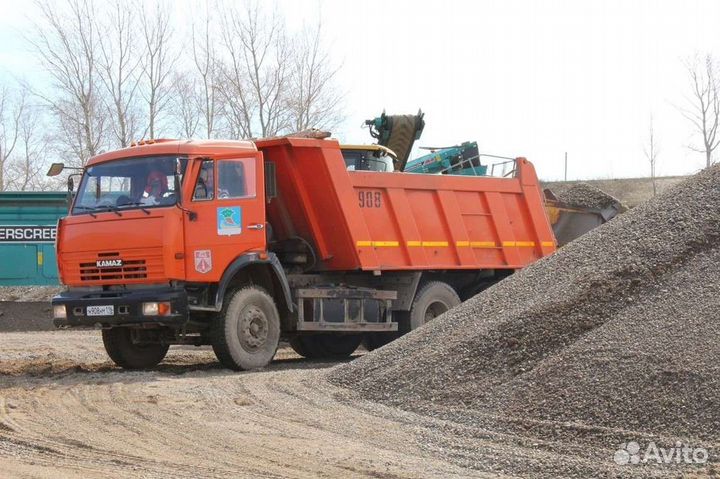 Щебень гранитный