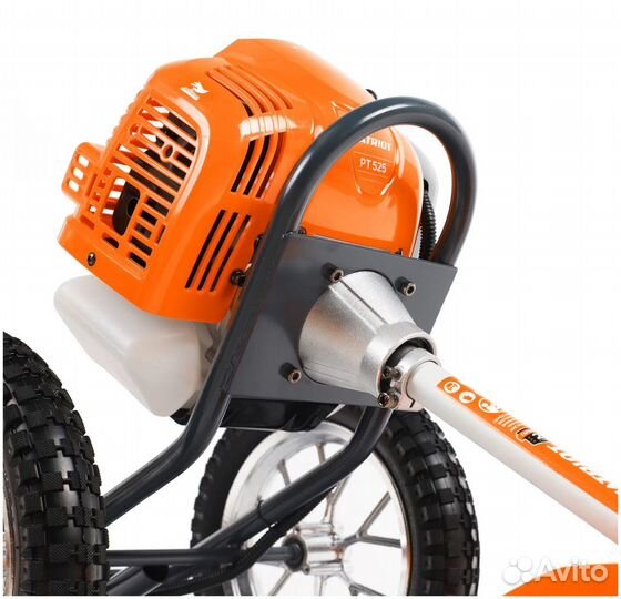 Триммер бензиновый patriot PT 525 колесный (512109