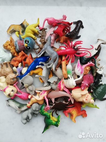 Фигурки животных 53 шт
