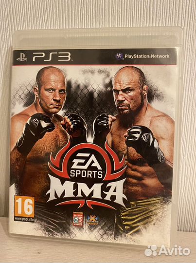 Игра для PS3 MMA EA sports