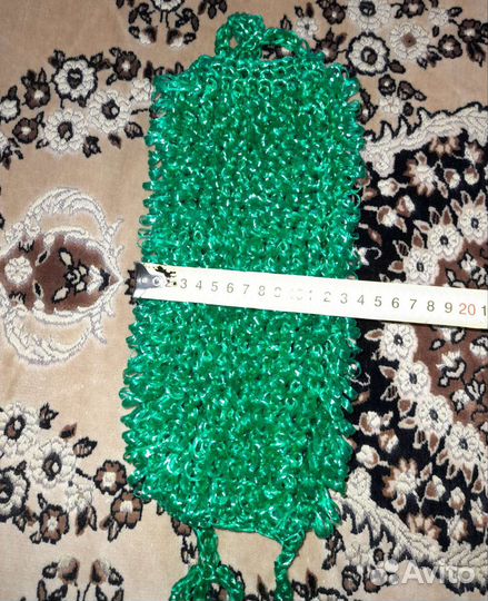 Мочалки ручной вязки