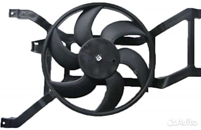 Рено логан Renault logan диффузор радиатор охладен