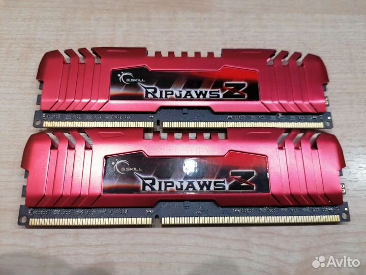 G.Skill Ripjaws 8GB(2x4GB) DDR3 PC3-12800 1600 MHz
