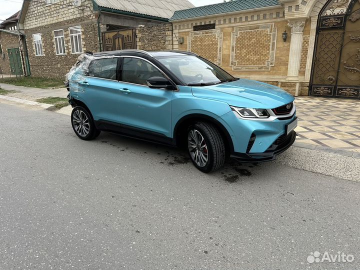 Geely Coolray 1.5 AMT, 2023, битый, 1 000 км