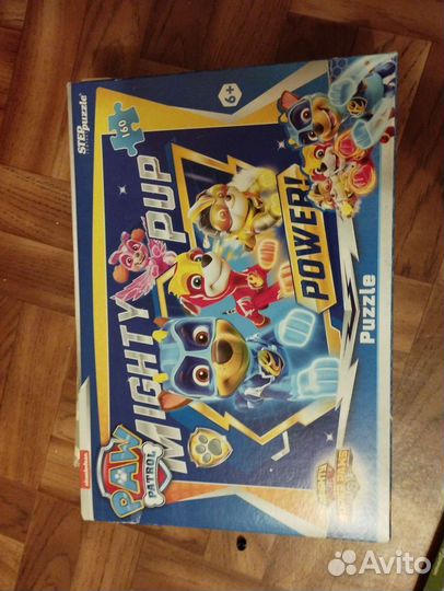 Пазлы на 160 деталей, Щенячий патруль и Дюймовочка