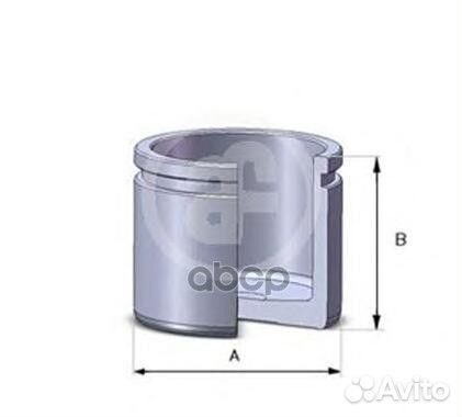 Поршень суппорта D52 H54 A0024201083 D02546 Sei