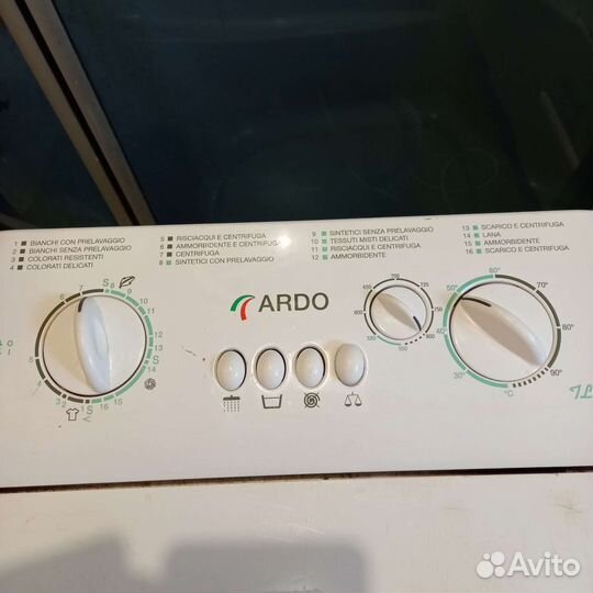 Стиральная машина Ardo-L800x с вертикал. загрузкой