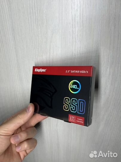 Ssd диск KingSpec 240gb SATA3