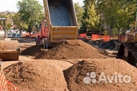 Вывоз грунта строительного мусора самосвалом