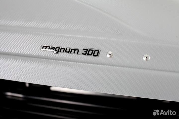 Бокс автомобильный Магнум 300 (белый карбон)