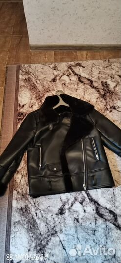 Дубленка авиатор