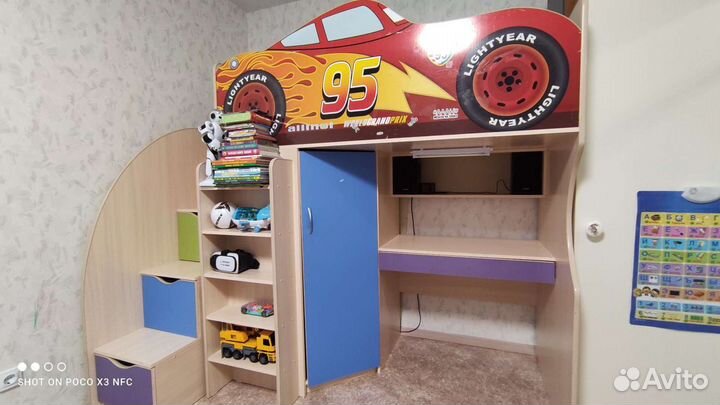 Детская кровать чердак бу