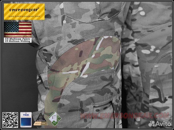 Брюки G3 Combat EmersonGear, Black Multicam