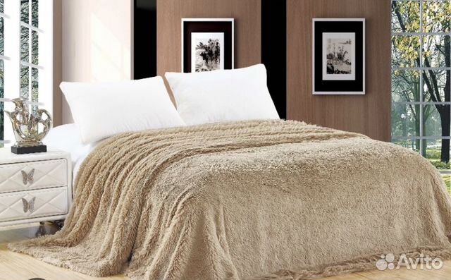 Новый Плед травка в чехле