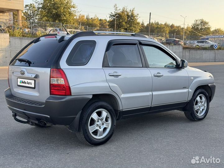 Kia Sportage 2.0 AT, 2007, 168 279 км