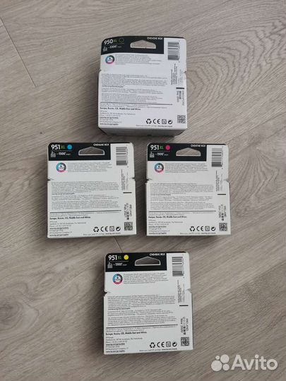 Картриджи hp 951/950(набор)