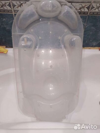 Детская ванночка круг на шею