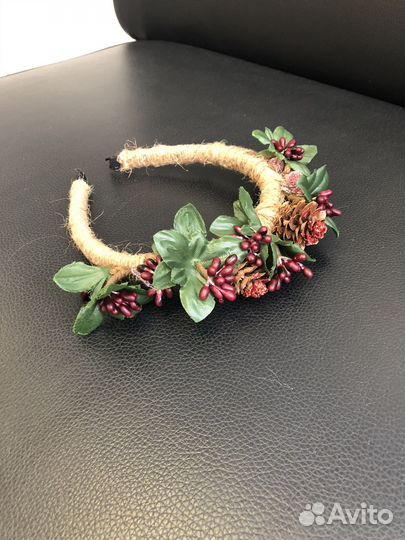 Ободок детский праздничный