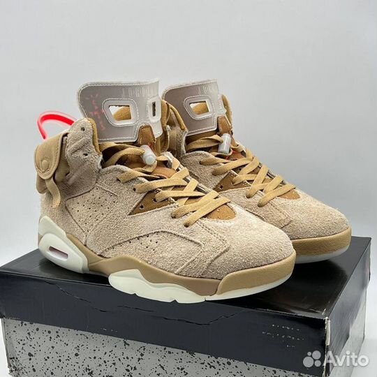 Кроссовки Travis Scott x Air Jordan 6 Retro