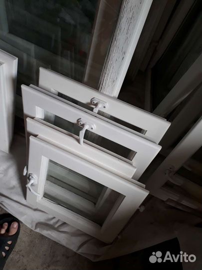 Деревянные оконные рамы бу