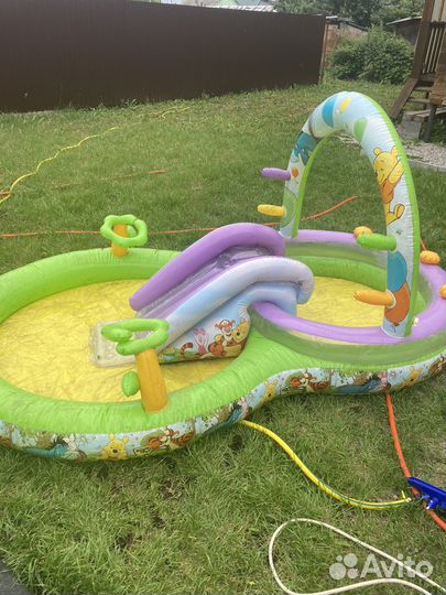 Детский надувной бассейн бу