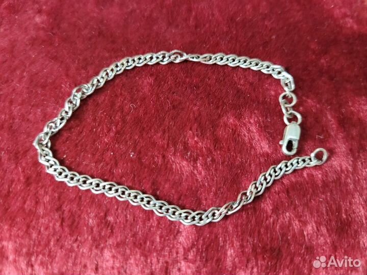 Браслет серебро 925 проба фяц 16 см