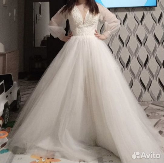 Свадебное платье 44 46 48