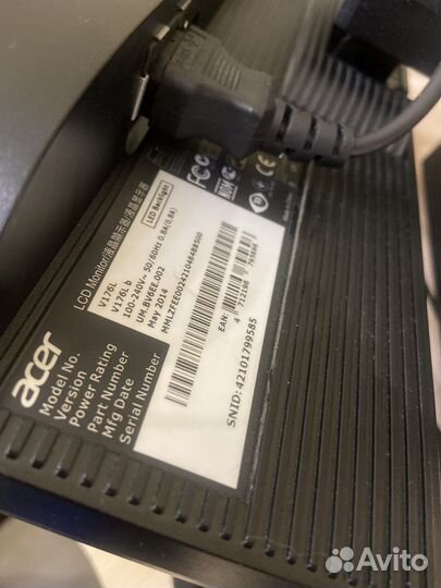 Компьютер acer + системный блок asus