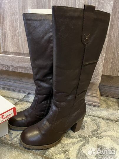 Сапоги женские натуральная кожа