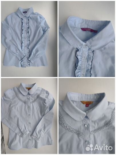 Школьные блузки р. 134