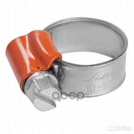 Хомут 10-16/9,7 мм, червячный, усиленный, W1 (о