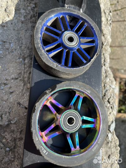 Запчасти от трюкового самоката